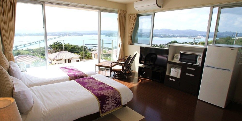 Ocean Hills Kouri Hotel Nakijin Luaran gambar