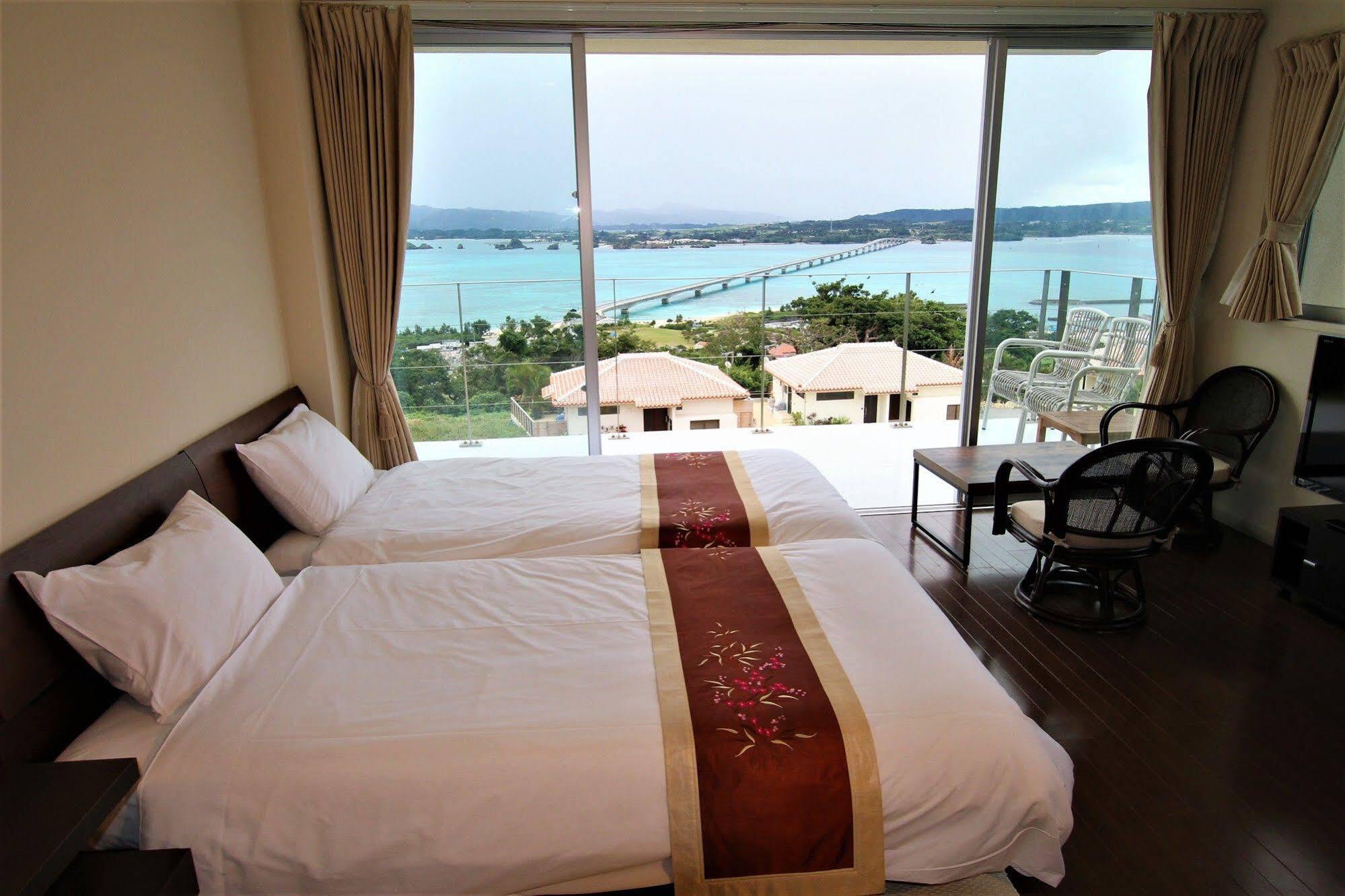 Ocean Hills Kouri Hotel Nakijin Luaran gambar